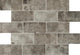 4x8 Brickwork  Natural Stone-Look Matte Textured Porcelain Tile Weathered Gray