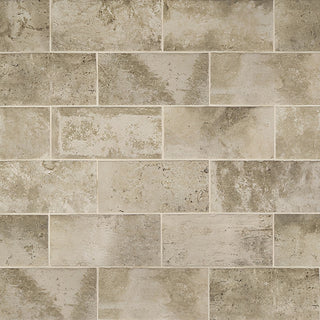 4x8 Urban District Brx Subway Pattern Natural Stone-Look Matte Smooth Porcelain Tile