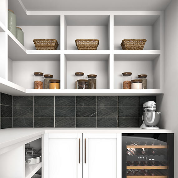 6x12 Pietra Divina Grid Mosaic Natural-Look Honed Smooth Marble Tile Black Marble