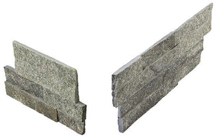 6x24 Stacked Stone Random Pattern Stone-Look Matte Riven Quartzite Tile