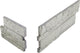 6x24 Stacked Stone Random Pattern   Stone-Look Matte Riven Quartzite Tile Granite Gray