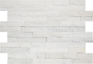6x24 Stacked Stone Random Pattern Mosaic Stone-Look Matte Riven Quartzite Tile