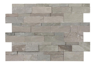6x24 Stacked Stone Random Pattern Mosaic Stone-Look Matte Riven Quartzite Tile