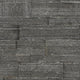 6x24 Stacked Stone Random Pattern  Mosaic Stone-Look Matte Riven Quartzite Tile Charcoal Gray