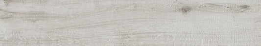 6x36 Platinum  Natural Wood-Look Matte Smooth Porcelain Tile White