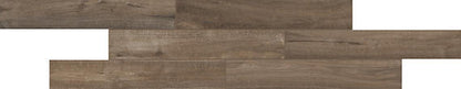 6x36 Platinum  Natural Wood-Look Matte Smooth Porcelain Tile Brown
