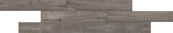 6x36 Platinum  Natural Wood-Look Matte Smooth Porcelain Tile Gray Brown