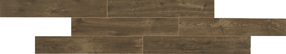 6x36 Creekwood  Natural Wood-Look Matte Smooth Porcelain Tile Dark Brown