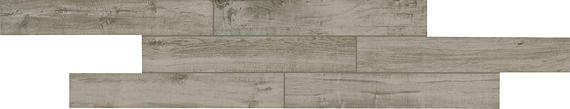 6x36 Creekwood  Natural Wood-Look Matte Smooth Porcelain Tile Gray Brown