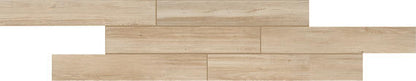 6x36 Saddle Brook  Natural Wood-Look Matte Smooth Porcelain Tile Light Oak