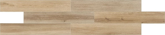 6x36 Saddle Brook XT  Natural Wood-Look Matte Smooth Porcelain Tile Natural Oak
