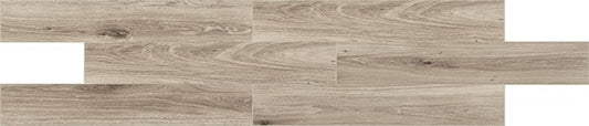 6x36 Saddle Brook XT  Natural Wood-Look Matte Smooth Porcelain Tile Gray Wood