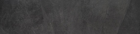 6x40 Delegate  Natural Stone-Look Matte Smooth Porcelain Tile Charcoal Gray