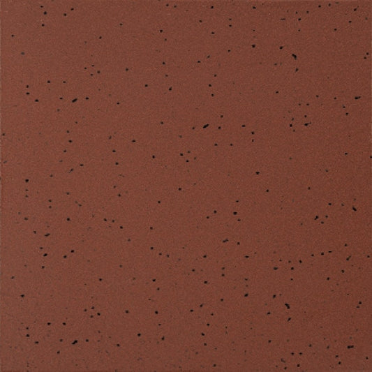 6x6 Quarry Naturals  Natural Solid-Color Abrasive Gritty Clay Tile Red Brown