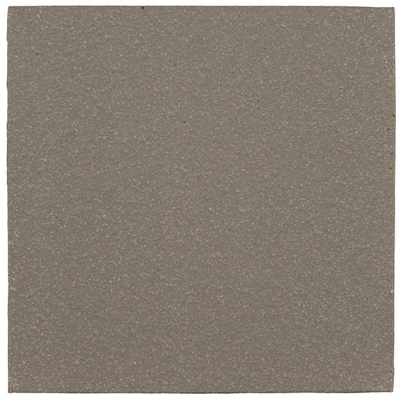 6x6 Quetread  Natural Solid-Color Matte Textured Clay Tile Warm Charcoal
