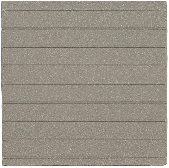 6x6 Quetread  Natural Solid-Color Matte Textured Clay Tile Dusty Gray