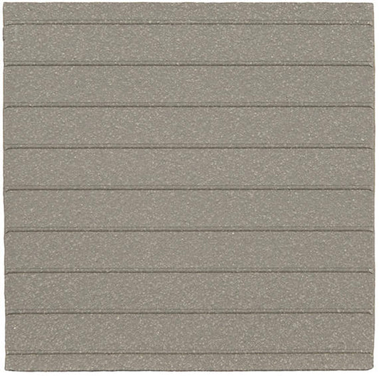 6x6 Quetread  Natural Solid-Color Matte Textured Clay Tile Dusty Gray