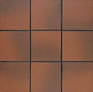 6x6 Quarry Regular Natural Solid-Color Matte Gritty Clay Tile