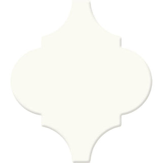 6x6 Mythology Arabesque Natural Solid-Color Glossy Smooth Ceramic Tile