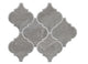 6 Marble Obsession Arabesque  Mosaic Marble-Look Matte Smooth Porcelain Tile Pale Gray
