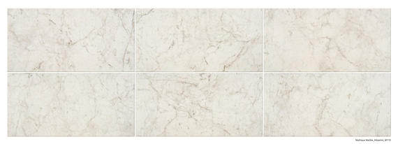 8x24 Mythique Marble  Natural Marble-Look Matte Smooth Porcelain Tile Light Cream