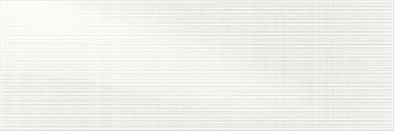 8x24 Perspecta Linear  Patterned Solid-Color Glossy Smooth Ceramic Tile Soft White