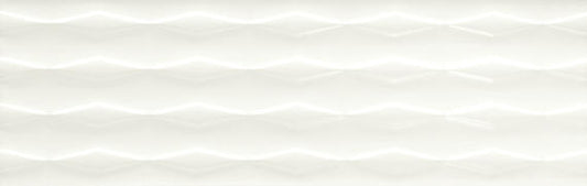 8x24 Visual Impressions  Natural Solid-Color Matte Smooth Ceramic Tile Soft White