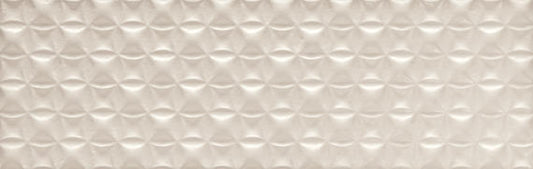 8x24 Visual Impressions Ellipse Oval  Natural Solid-Color Matte Smooth Ceramic Tile Light Beige