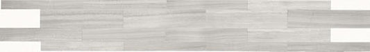 8x36 Limestone Linear  Patterned Marble-Look Polished Smooth Limestone Tile Light Gray