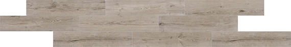 8x40 Waterwood  Natural Wood-Look Matte Smooth Porcelain Tile Driftwood Gray