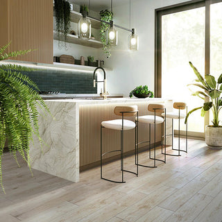 Driftwood Gray - 8x40 Waterwood Natural Wood-Look Matte Smooth Porcelain Tile
