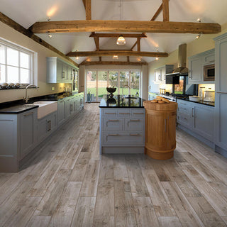 Refined Gray - 8x48 Bryson Valley Natural Wood-Look Matte Textured Porcelain Tile
