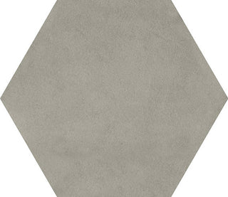 8 1/2x10 Bee Hive Medley Hexagon Natural Concrete-Look Matte Smooth Porcelain Tile