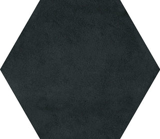 8 1/2x10 Bee Hive Medley Hexagon Natural Concrete-Look Matte Smooth Porcelain Tile
