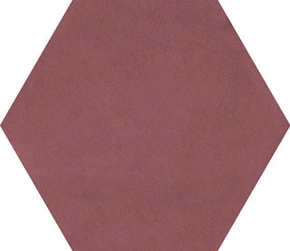 8 1/2x10 Bee Hive Medley Hexagon Natural Concrete-Look Matte Smooth Porcelain Tile