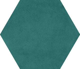 8 1/2x10 Bee Hive Medley Hexagon Natural Concrete-Look Matte Smooth Porcelain Tile