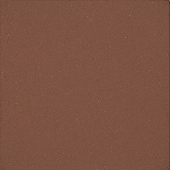 8x8 Quarry Naturals   Solid-Color Abrasive Gritty Clay Tile Red