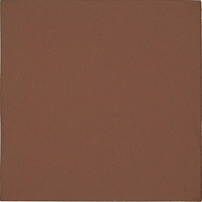 8x8 Quarry Textures Grid  Natural Solid-Color Matte Gritty Clay Tile Harvest Red
