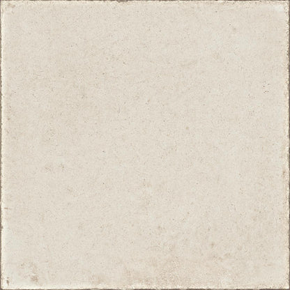 8x8 Quartetto Grid  Natural Concrete-Look Matte Smooth Porcelain Tile Light Beige