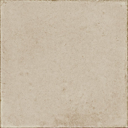 8x8 Quartetto Grid  Natural Concrete-Look Matte Smooth Porcelain Tile Warm Beige