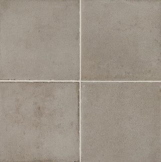 8x8 Quartetto Grid Natural Concrete-Look Matte Smooth Porcelain Tile