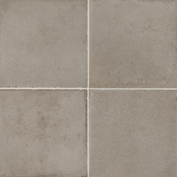 8x8 Quartetto Grid  Natural Concrete-Look Matte Smooth Porcelain Tile Warm Taupe