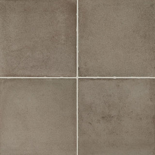 8x8 Quartetto Grid Natural Concrete-Look Matte Smooth Porcelain Tile