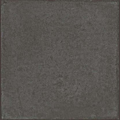 8x8 Quartetto Grid  Natural Concrete-Look Matte Smooth Porcelain Tile Charcoal