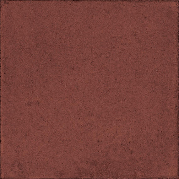 8x8 Quartetto Grid  Natural Concrete-Look Matte Smooth Porcelain Tile Brick Red