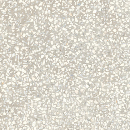 8x8 D_segni Terrazzo Fragment Shard  Patterned Solid-Color Matte Smooth Porcelain Tile Pebble Beige