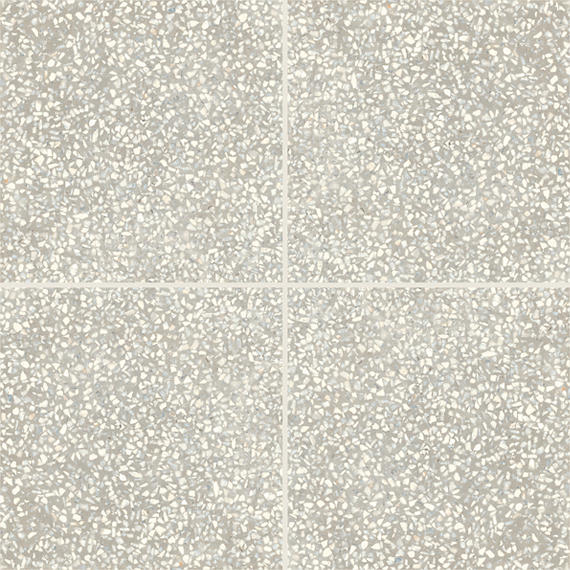 8x8 D_segni Terrazzo Fragment Shard  Patterned Solid-Color Matte Smooth Porcelain Tile Pebble Beige