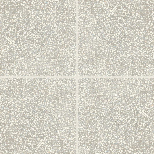 8x8 D_segni Terrazzo Fragment Shard  Patterned Solid-Color Matte Smooth Porcelain Tile Pebble Beige
