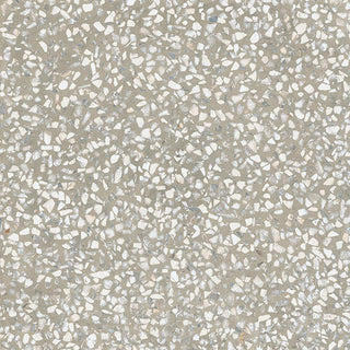 Stone Gray - 8x8 D_segni Terrazzo Fragment Shard Patterned Mixed-Color Matte Smooth Porcelain Tile