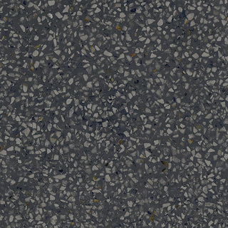 Charcoal Gray - 8x8 D_segni Terrazzo Fragment Shard Patterned Mixed-Color Matte Smooth Porcelain Tile